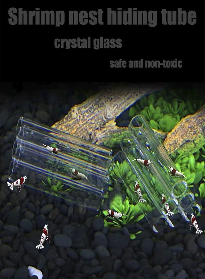 IAFVKAI 6-Tube Glass Breeding Tube & Shelter Aquarium Fish Tank Pipe Decor - Image 3